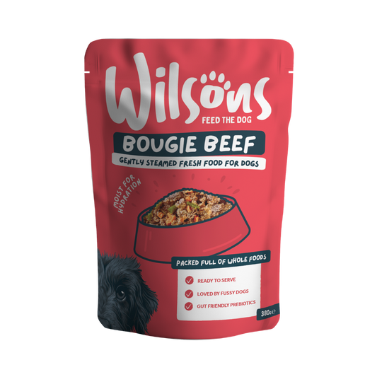 Wilsons Wet Dog Food: Fresh Adult Beef 380g