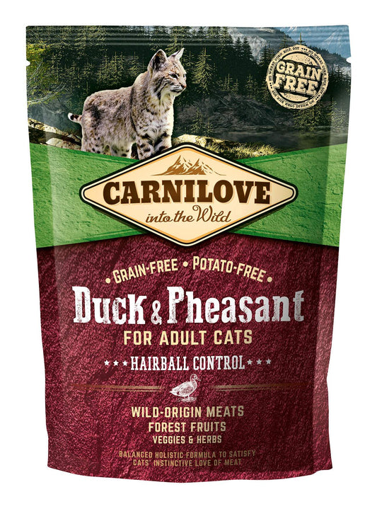 Carnilove Cat Food: Adult Duck & Pheasant 2kg