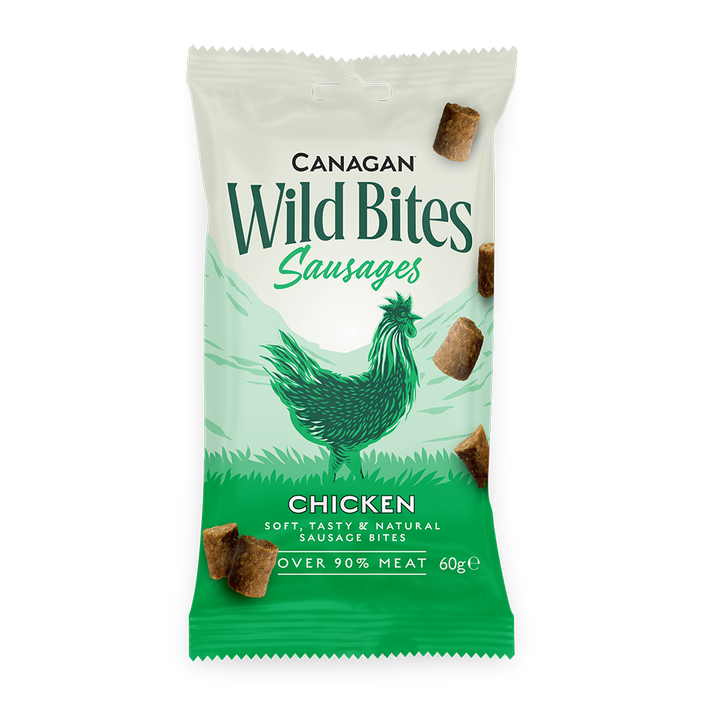 Canagan Dog Treats: Wild Bites Chicken 60g
