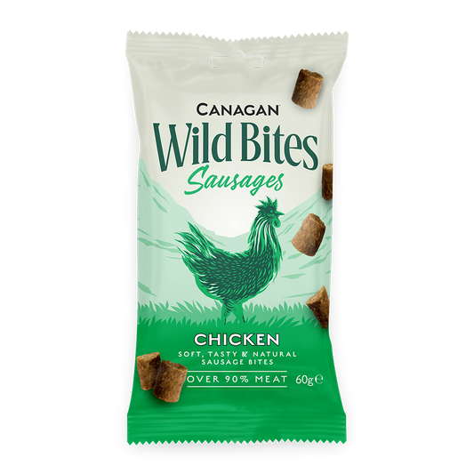 Canagan Dog Treats: Wild Bites Chicken 60g