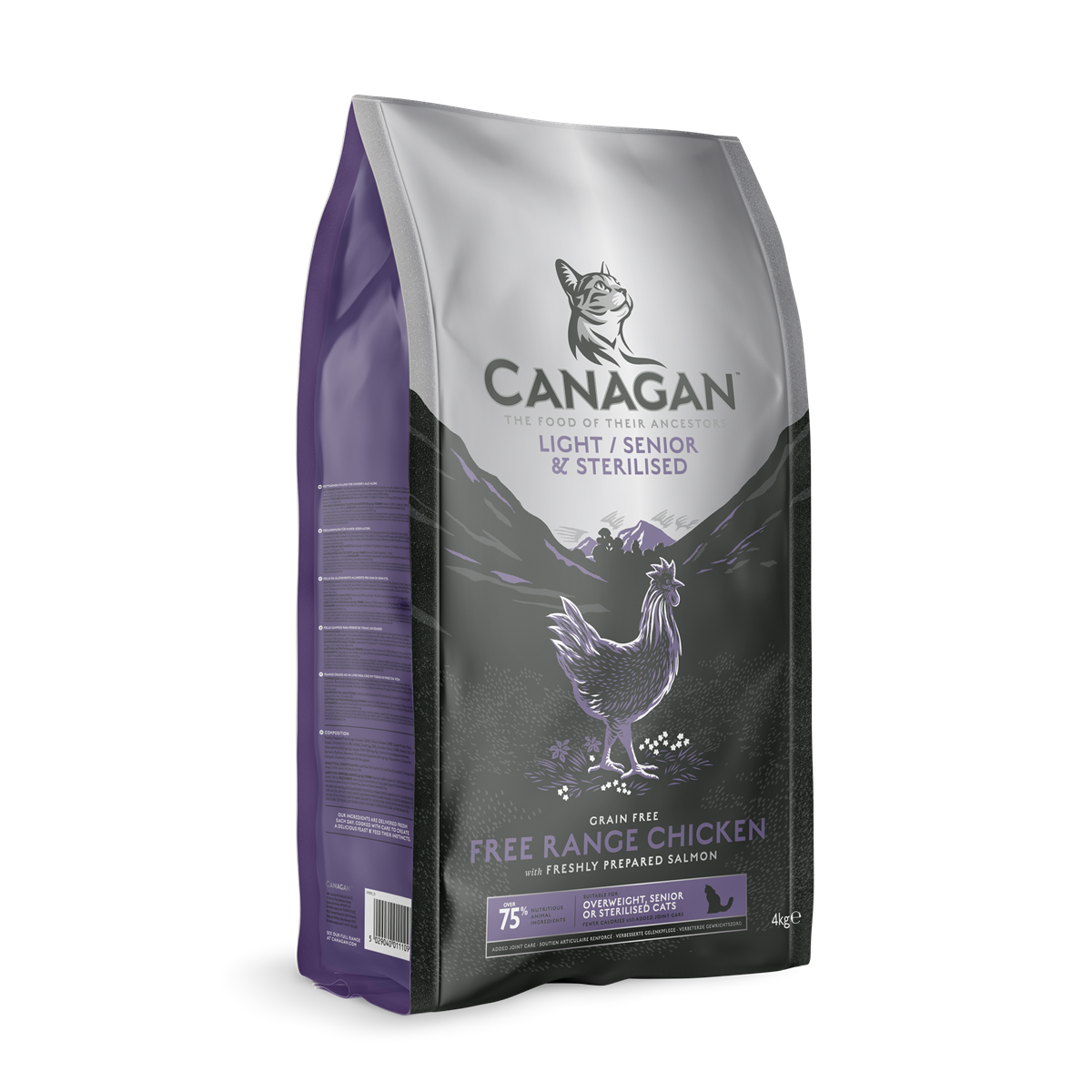 Canagan Cat Food: Light/ Senior Chicken with Salmon