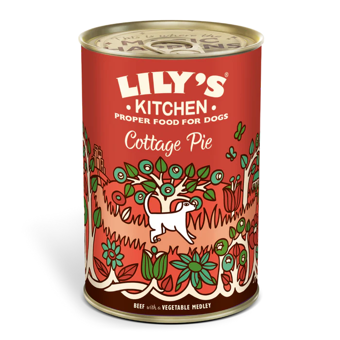 Lily's Kitchen Wet Dog Food: Cottage Pie 6x400g