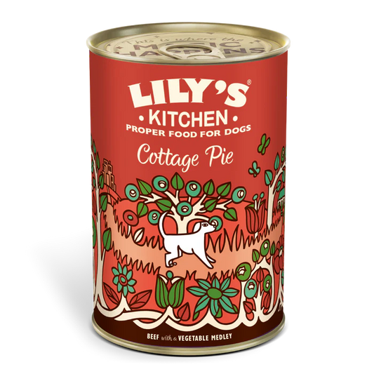 Lily's Kitchen Wet Dog Food: Cottage Pie 6x400g