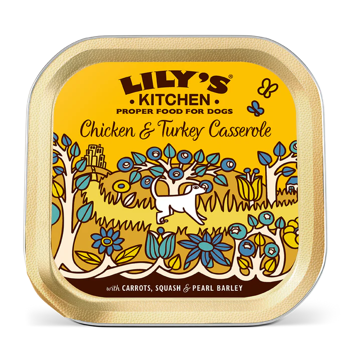 Lily's Kitchen Wet Dog Food: Chicken & Turkey Casserole 150g