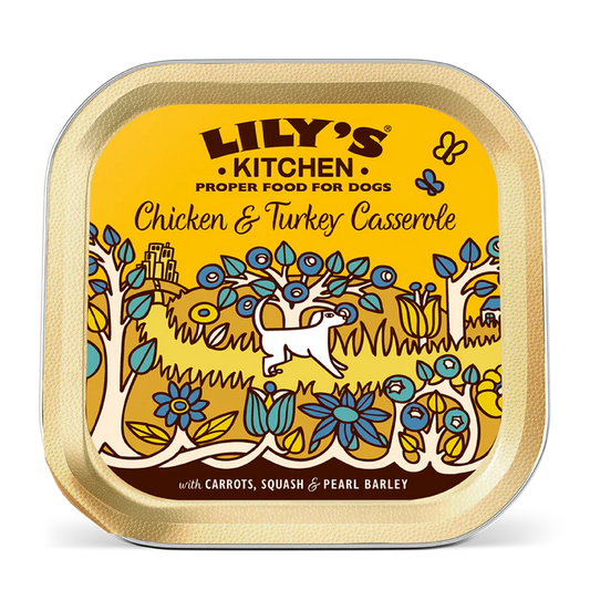 Lily's Kitchen Wet Dog Food: Chicken & Turkey Casserole 150g