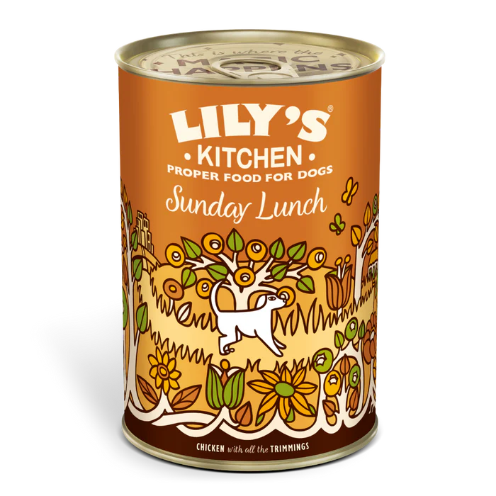 Lily's Kitchen Wet Dog Food: Sunday Lunch 6x400g