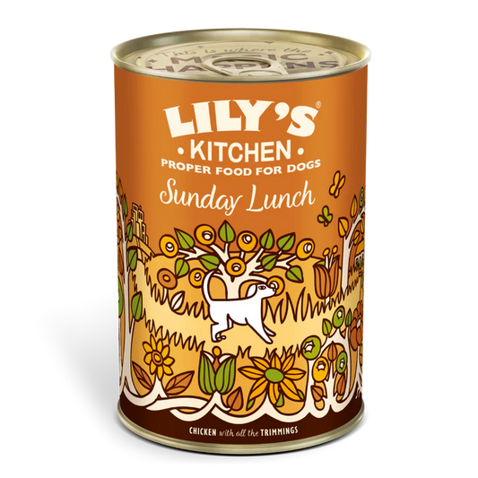 Lily's Kitchen Wet Dog Food: Sunday Lunch 6x400g