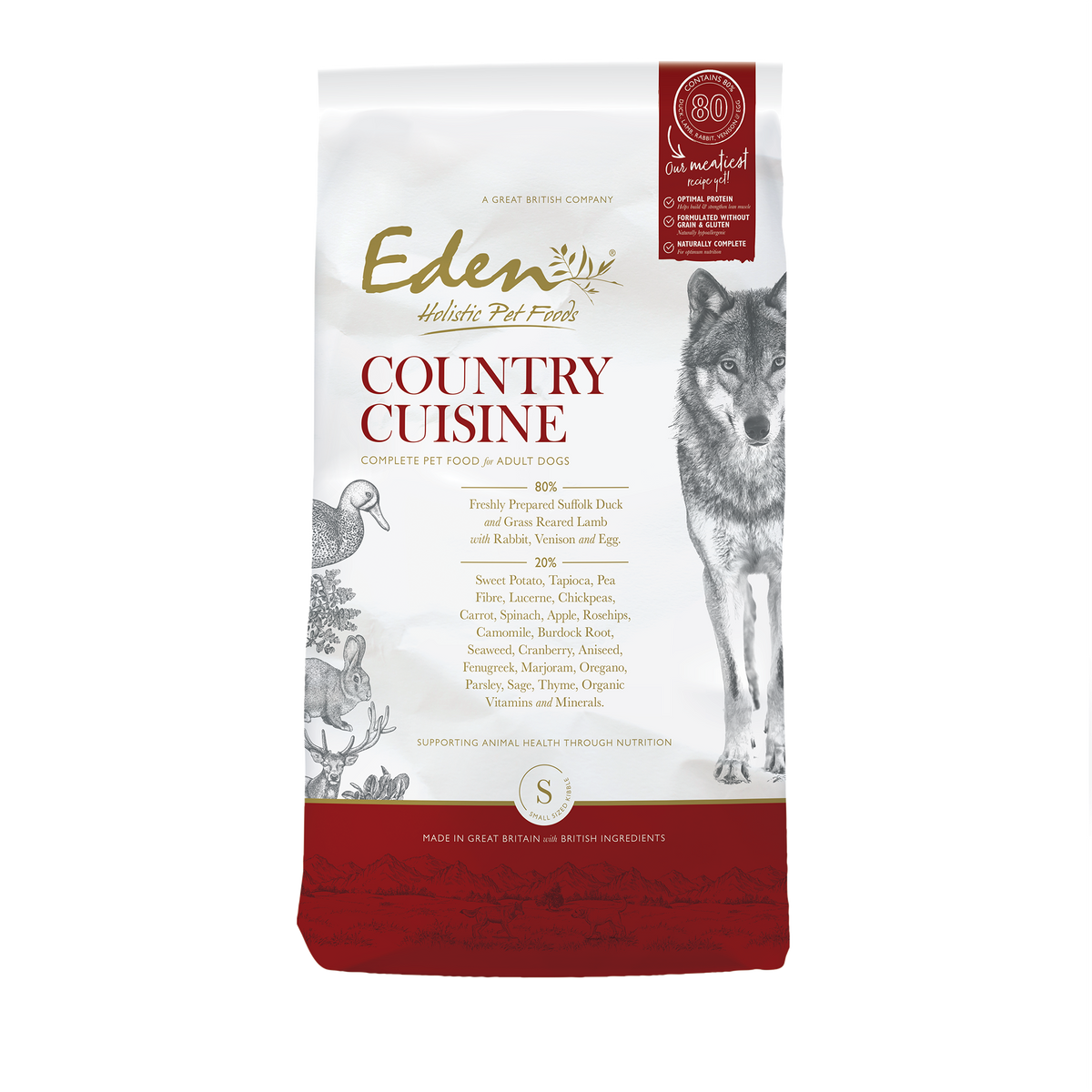 Eden Dog Food: 80/20 Country Cuisine Small Kibble