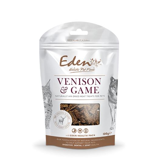 Eden Dog & Cat Treats Venison with Game