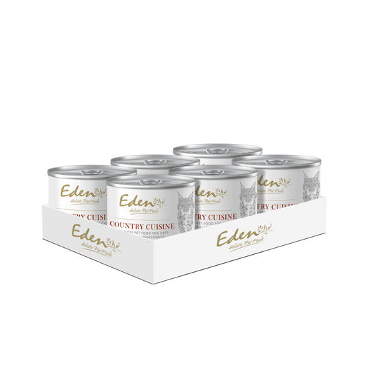 Eden Wet Cat Food: Country Cuisine 6x200g