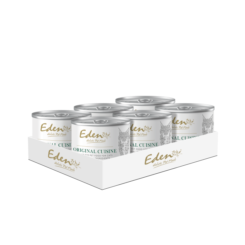 Eden Wet Cat Food: Original Cuisine 6x200g