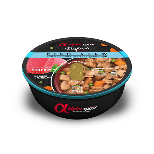 Alpha Spirit Dog Food: Realfood Fish Stew 280g