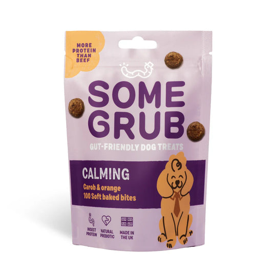 Some Grub Calming Carob and Orange Dog Treats 100g