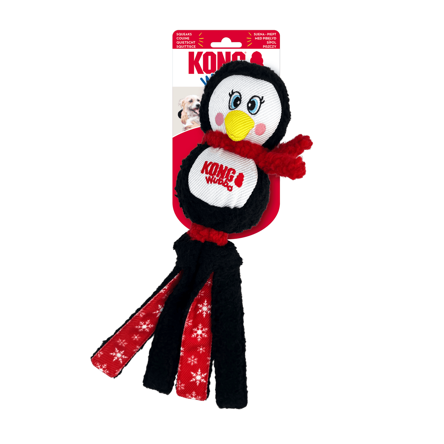 KONG Christmas Wubba Penguin Large
