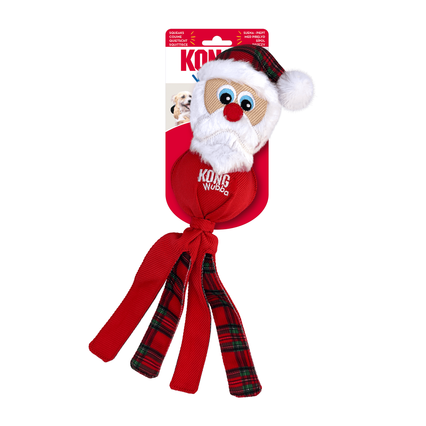 KONG Christmas Wubba Santa Large