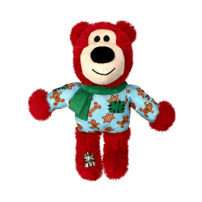 KONG Christmas Wild Knots Bear Red Small/ Medium
