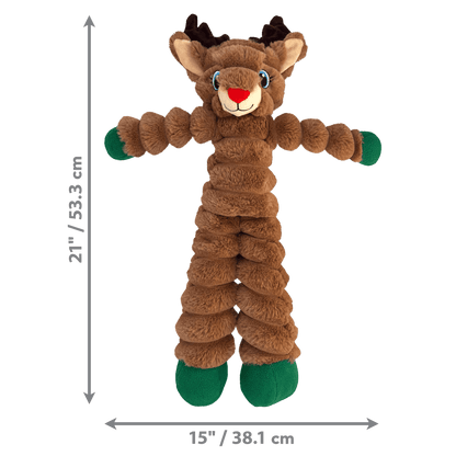 KONG Christmas Shakers Crumples Reindeer Extra Large