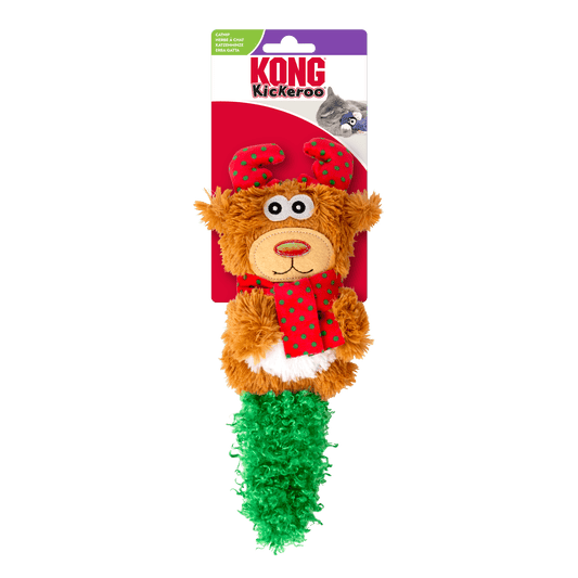 KONG Christmas Cat Kickeroo Reindeer
