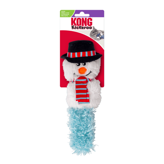 KONG Christmas Cat Kickeroo Snowman