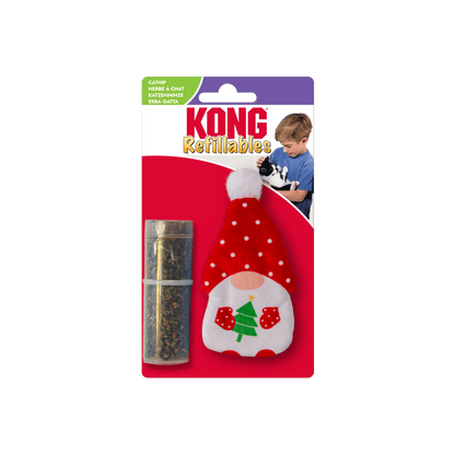 KONG Christmas Cat Refillables Gnome