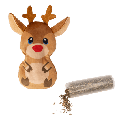 KONG Christmas Cat Refillables Reindeer