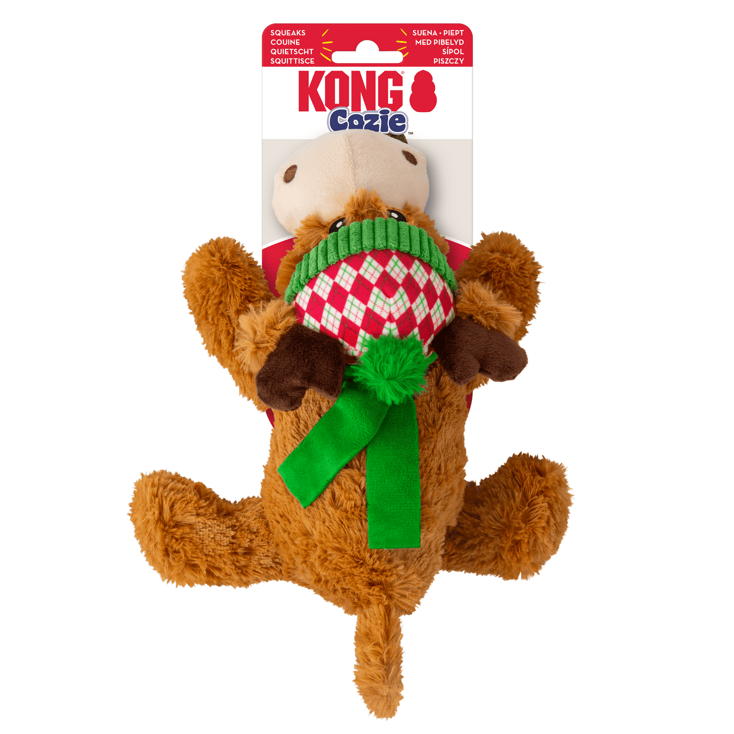 KONG Christmas Cozie Reindeer Medium