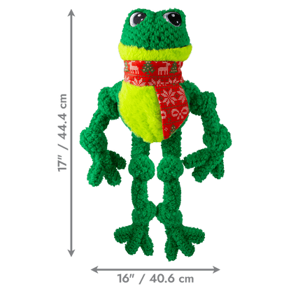 KONG Christmas Knots Frog Large/ Extra Large