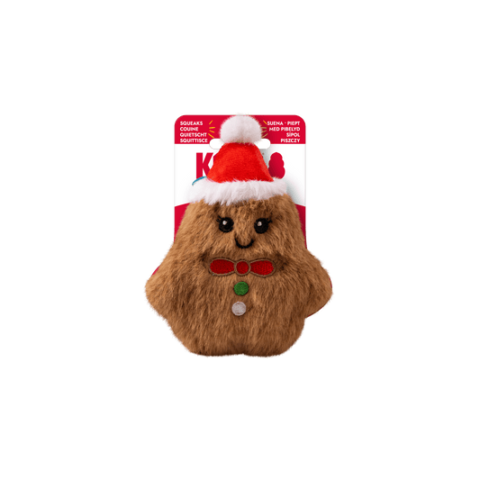 KONG Christmas Snuzzles Gingerbread Extra Small