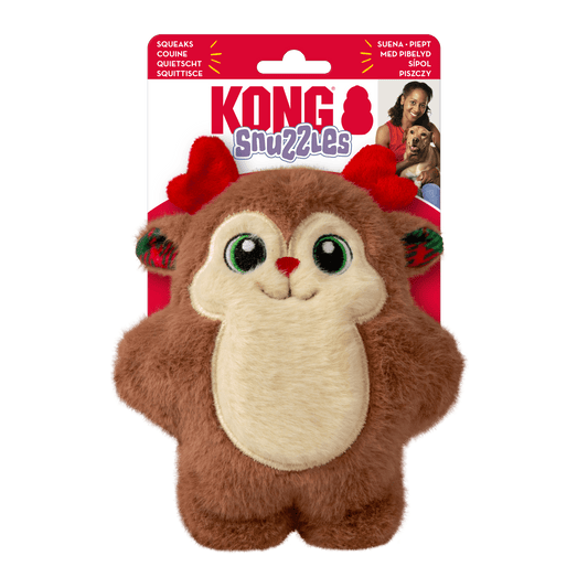 KONG Christmas Snuzzles Reindeer Small