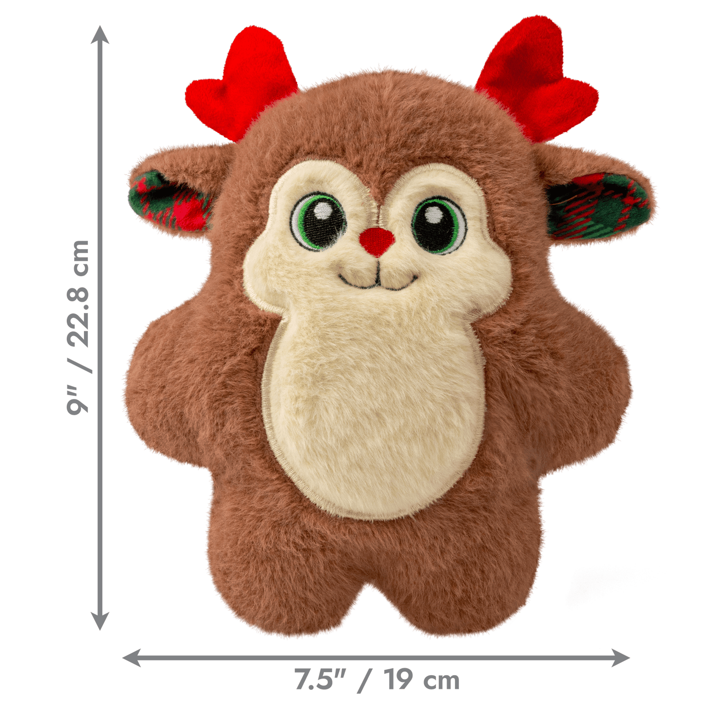 KONG Christmas Snuzzles Reindeer Medium