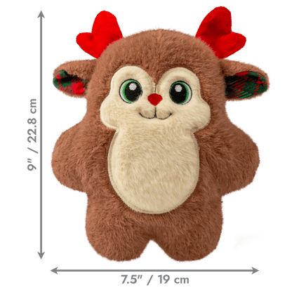 KONG Christmas Snuzzles Reindeer Medium