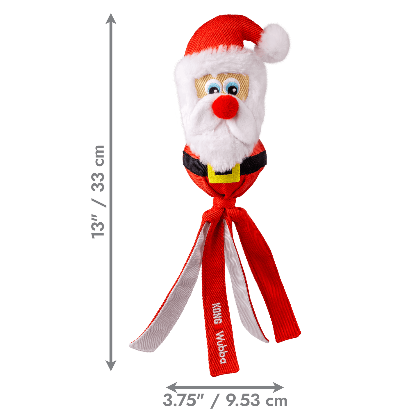 KONG Christmas Wubba Penguin Santa