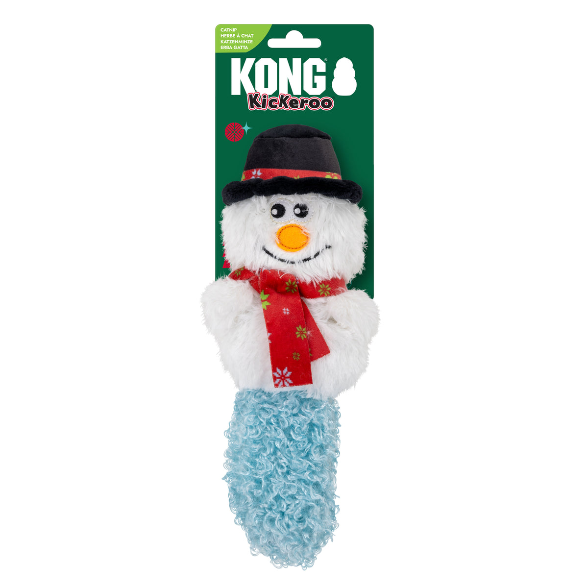 KONG Christmas Cat Kickeroo Snowman