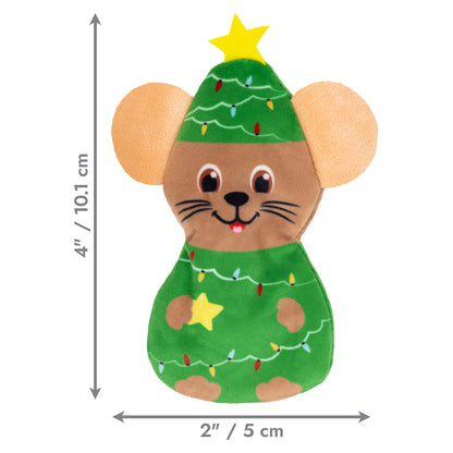 KONG Christmas Cat Refillables Mouse