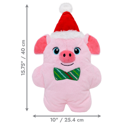 KONG Christmas Snuzzles Pig Extra Large
