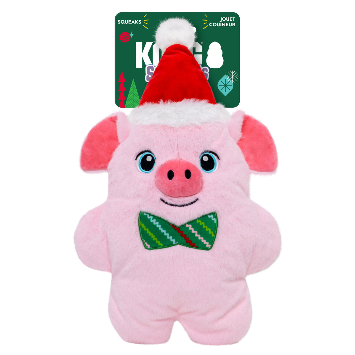 KONG Christmas Snuzzles Pig Extra Large