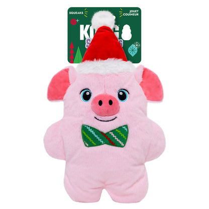 KONG Christmas Snuzzles Pig Extra Large