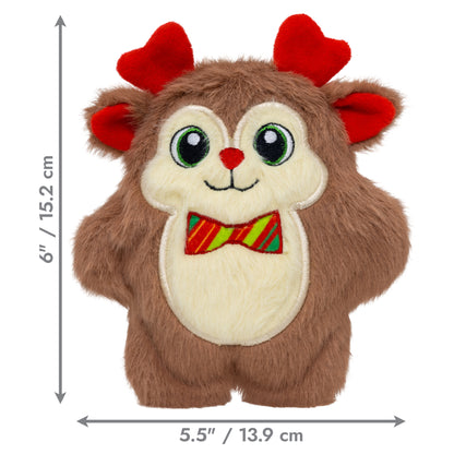 KONG Christmas Snuzzles Bow Tie Reindeer Small