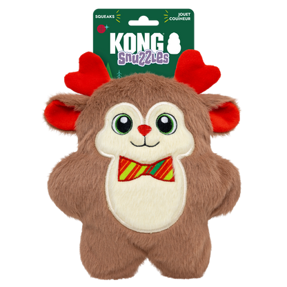 KONG Christmas Snuzzles Bow Tie Reindeer Medium