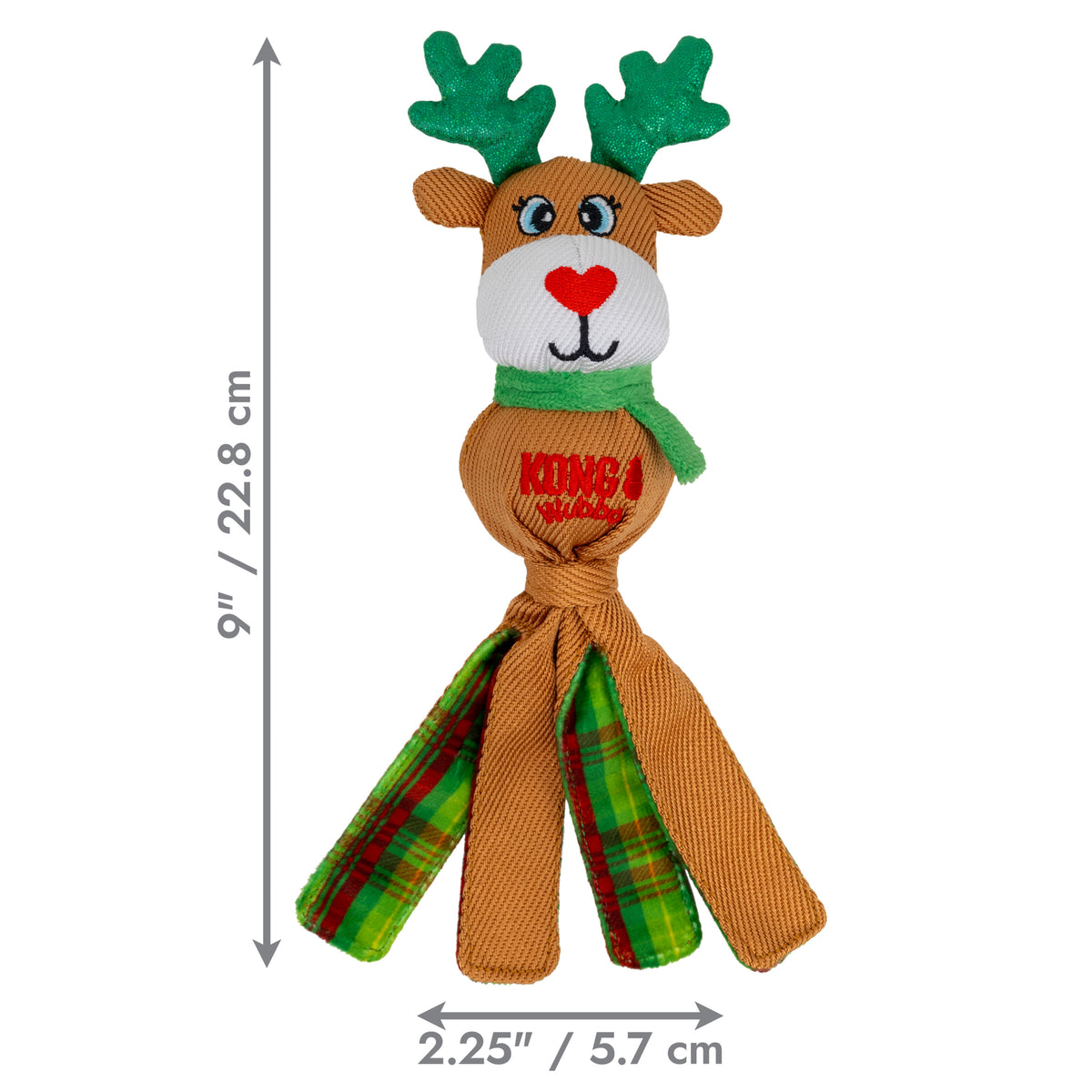 KONG Christmas Wubba Reindeer Small