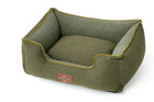 Snug & Cosy Heritage Tweed High Sided Orthopaedic Country Green Bed