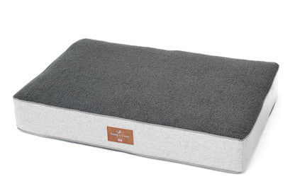 Snug & Cosy Heritage Tweed Memory Foam Dove Grey Mattress
