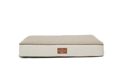 Snug & Cosy Heritage Tweed Memory Foam Natural Mattress