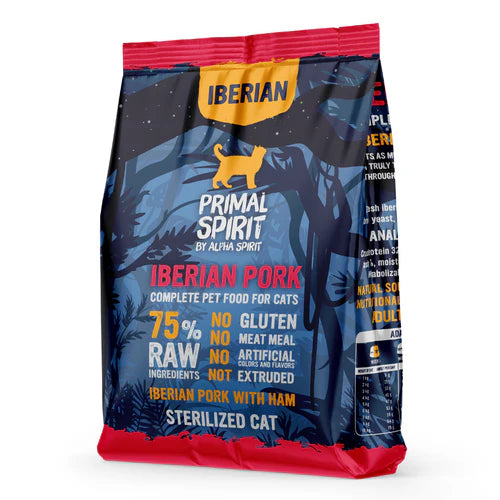 Primal Spirit Cat Food: Iberian Pork 1kg
