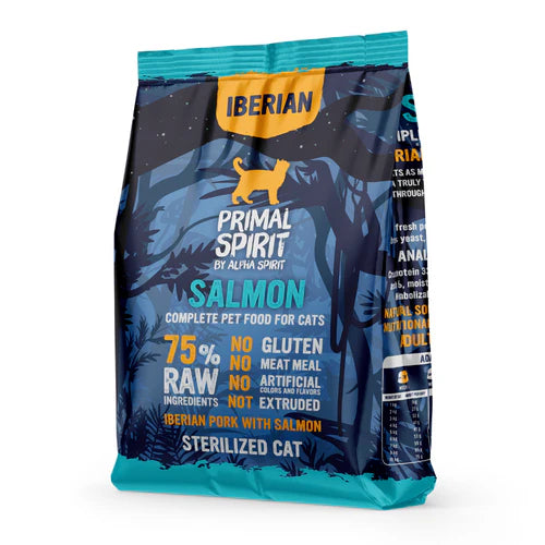 Primal Spirit Cat Food: Iberian Pork with Salmon 1kg