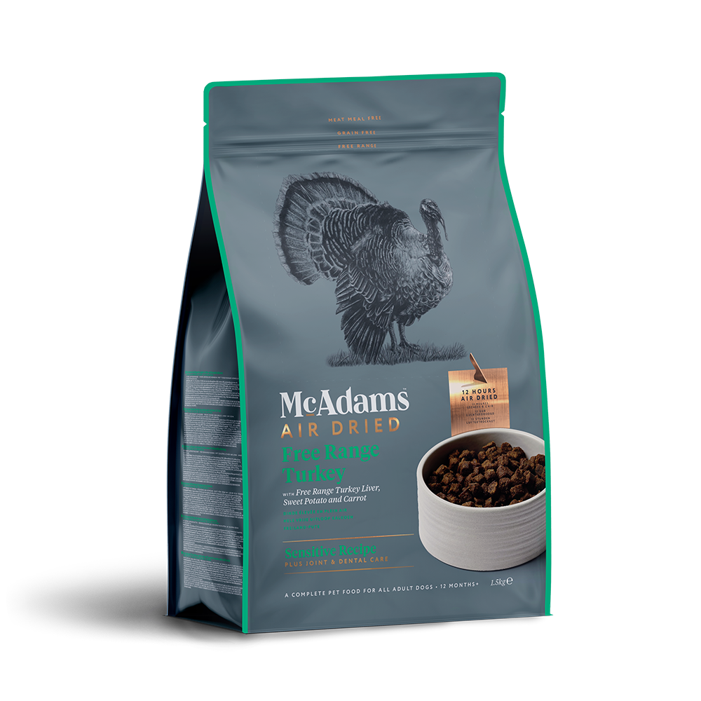 McAdams Dog Food: Air Dried Free Range Turkey