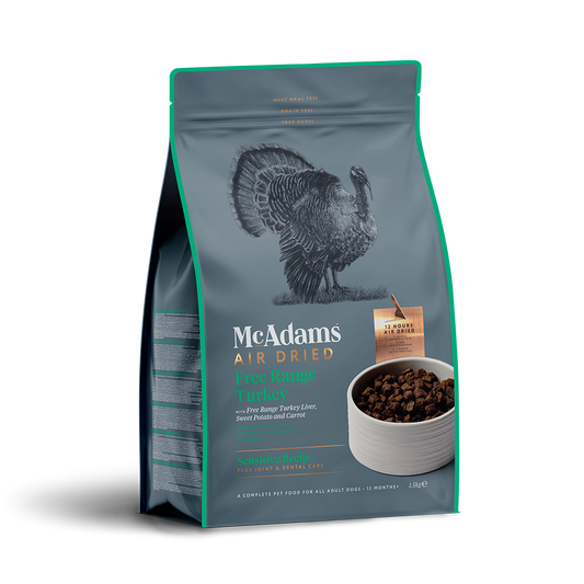 McAdams Dog Food: Air Dried Free Range Turkey