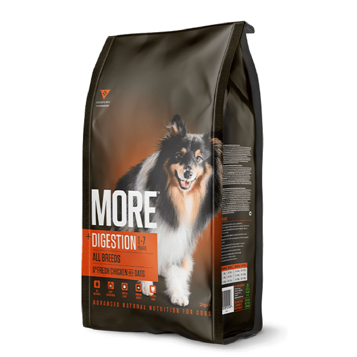 MORE Dog Food: +Digestion All Breeds Chicken 12kg