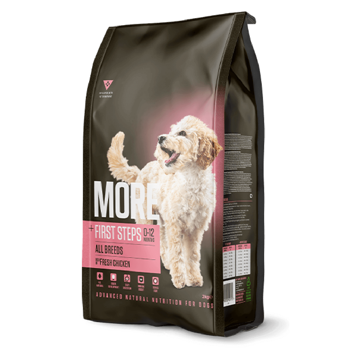MORE Dog Food: +First Steps All Breeds Chicken 12kg