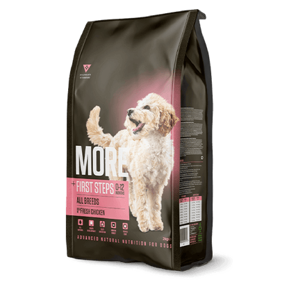 MORE Dog Food: +First Steps All Breeds Chicken 12kg